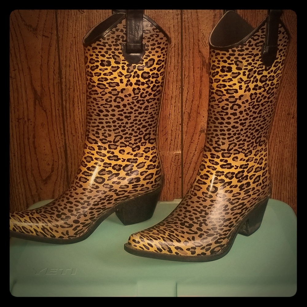 Cowgirl Rain Boots